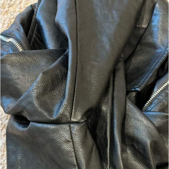 Faux Leather Jacket - Picture 3 of 4